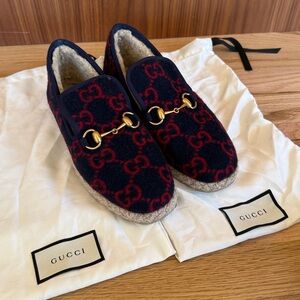 Gucci Shearling Lined Espadrilles